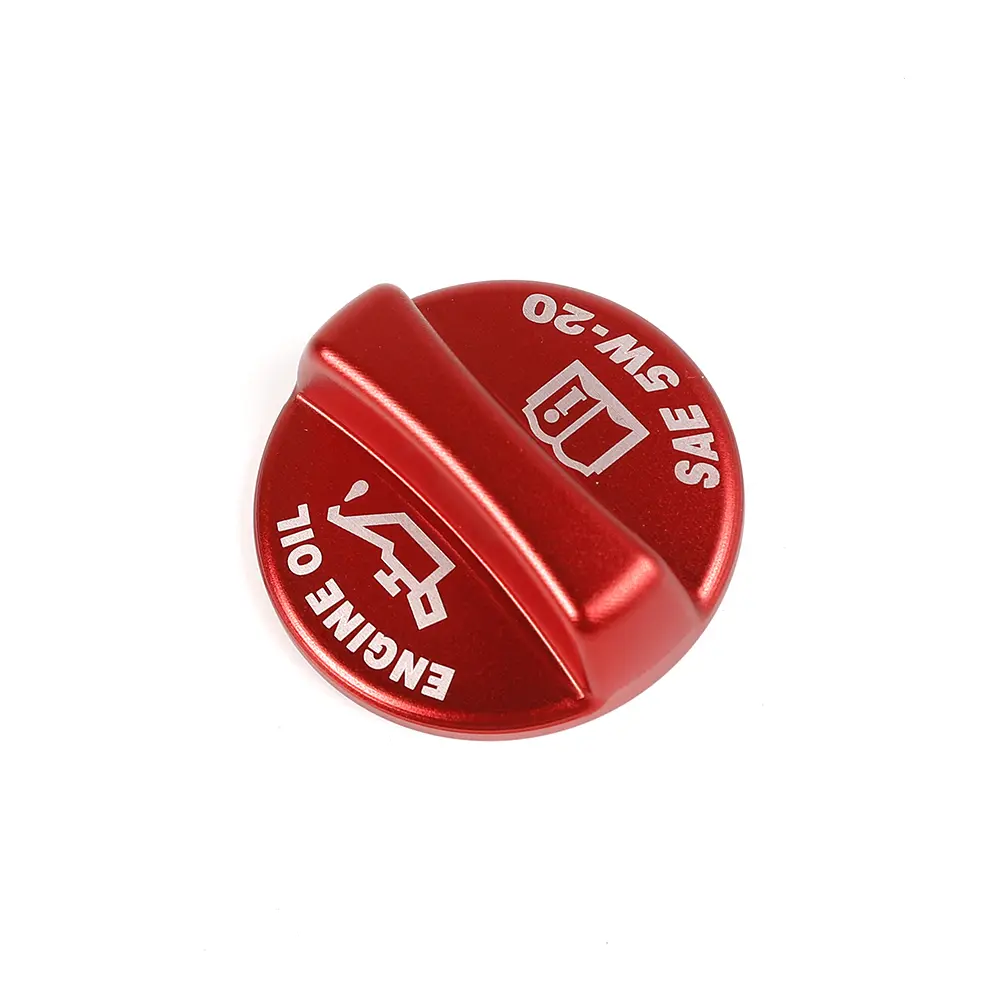 100% Brand New Metal Aluminum Alloy CNC Engine Oil Cap Cover Trim, 1-Item/Set Automotive Car Accessory, UV Resistant, 1 Year Warranty, DIY Install, Performance Fit, Custom Look, Fits 2009+ Dodge Challenger/Charger, 2012+ 300C, Car Exterior Decoration