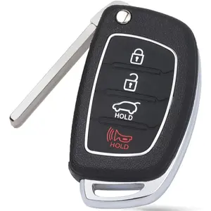 Replacement Smart Key Fob 95430-C1010 for Hyundai Sonata 2014 2015 2016 2017 FCC ID:TQ8-RKE-4F16 Black