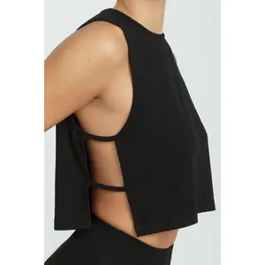 Simi Side Strap Tank - Jet