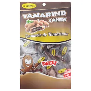 El Gustazo Tamarind Candy 6 oz | Authentic Sweet and Sour Tamarind Pulp Confection