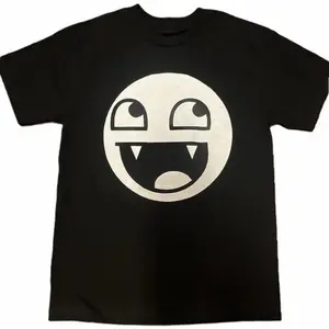 100% Premium Cotton graphic tees Epic Face Vampire T Shirt Y2K Goth Emo Scene Tapout Affliction Relaxed Soft