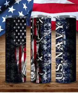 United States Navy 20 oz Tumbler