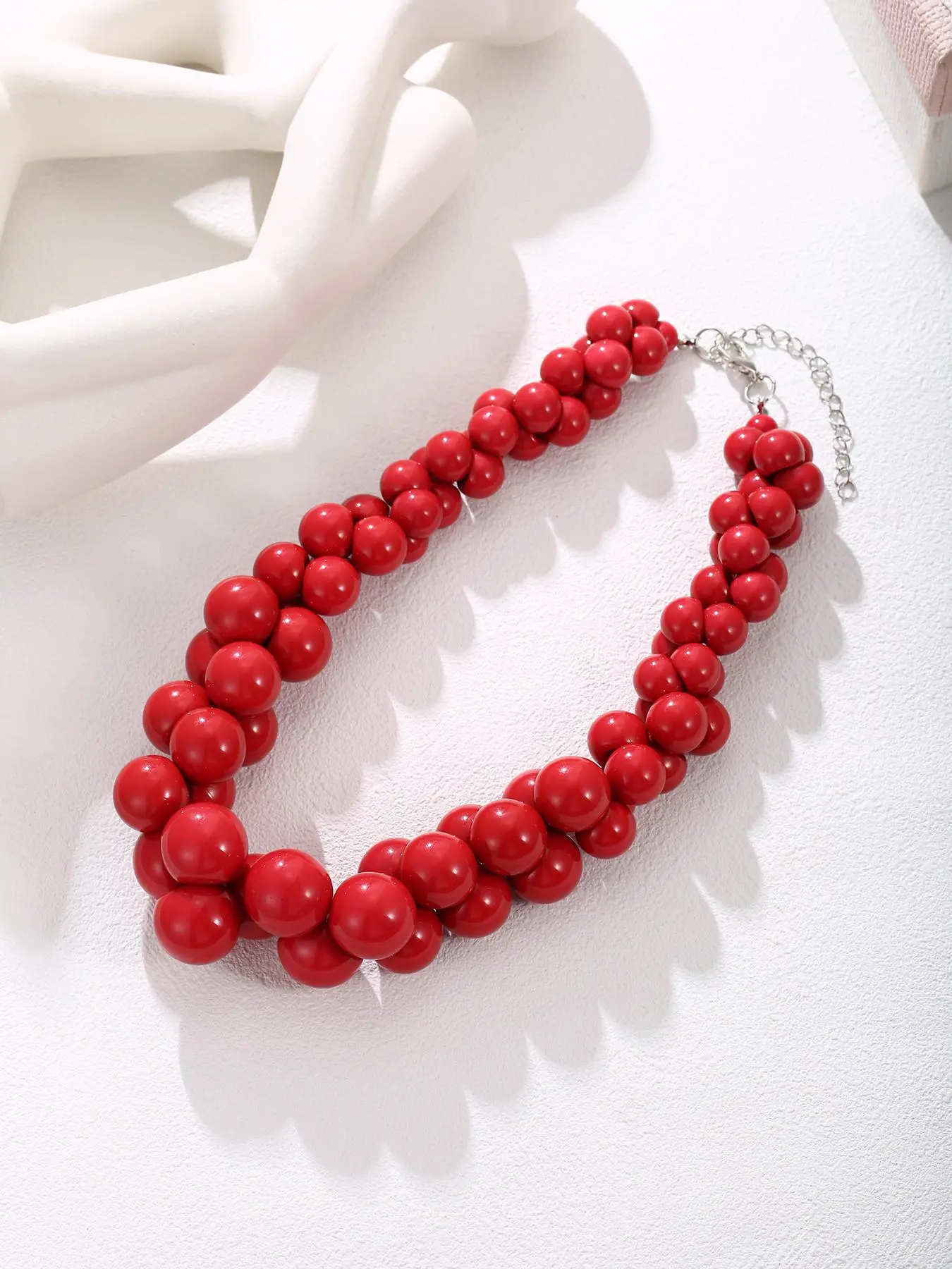 Boho Style Beaded Necklace, Chic Gorgeous Jewelry, Fashionable Jewelry for Women & Girls, Trendy All-match & Exquisite Jewelry for Birthday Gift, Necklace for Daughter