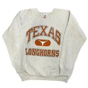 PA-Vintage Style Texas Longhorns College T-Shirt Sweatshirt Hoodie Full Size Gifts For NCAA Cotton Menswear Crewneck Sweatshirt, Hoodie, Comfort Colors