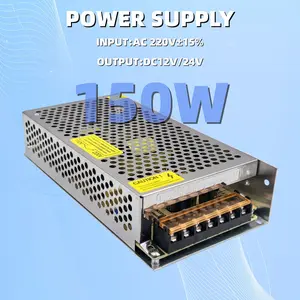 110v/220v to Dc 60/150/500w Universal Regulated Switching Power Supply, Heavy Duty Power, LED Driver for LED Strip Lights, CCTV Cameras, Radios, 3D Printers