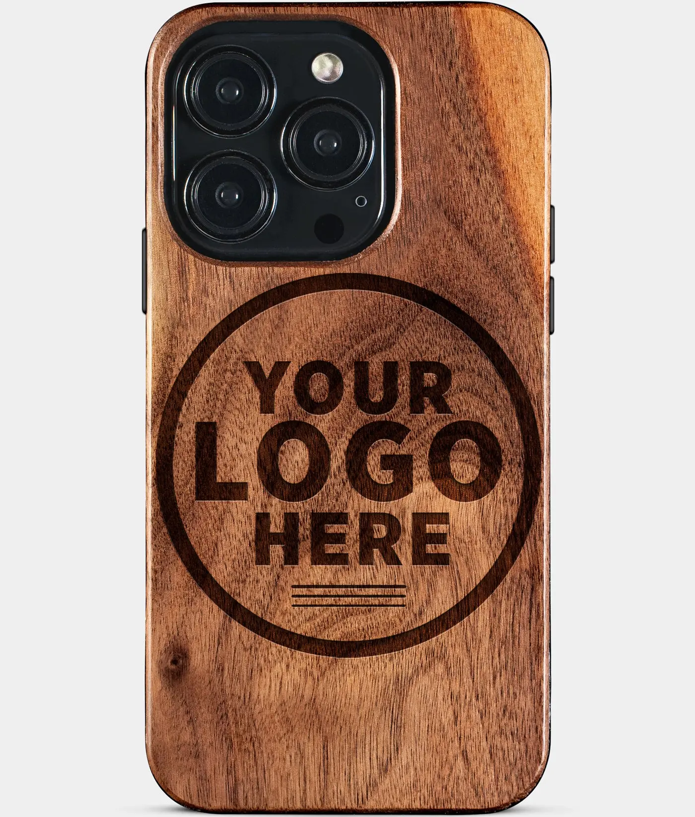 Personalized Wood Carved iPhone 15 Cases | iPhone 15 Pro | 15 Pro Max | 15 Plus Covers
