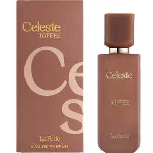 Khadlaj La Fede Celeste Toffee Eau De Parfum 100ml - Captivating Fragrance with Rich Caramel & Coffee Notes
