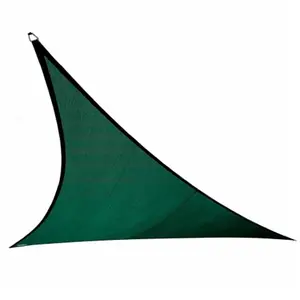212 MAIN Triangle Sun Shade Canopy, 12' Heritage Green Outdoor Canopy with AF230 Fabric, Includes Kit, Gale Pacific USA Coolaroo Coolhaven Shade Sail, Car Exterior Sunshade Accessory