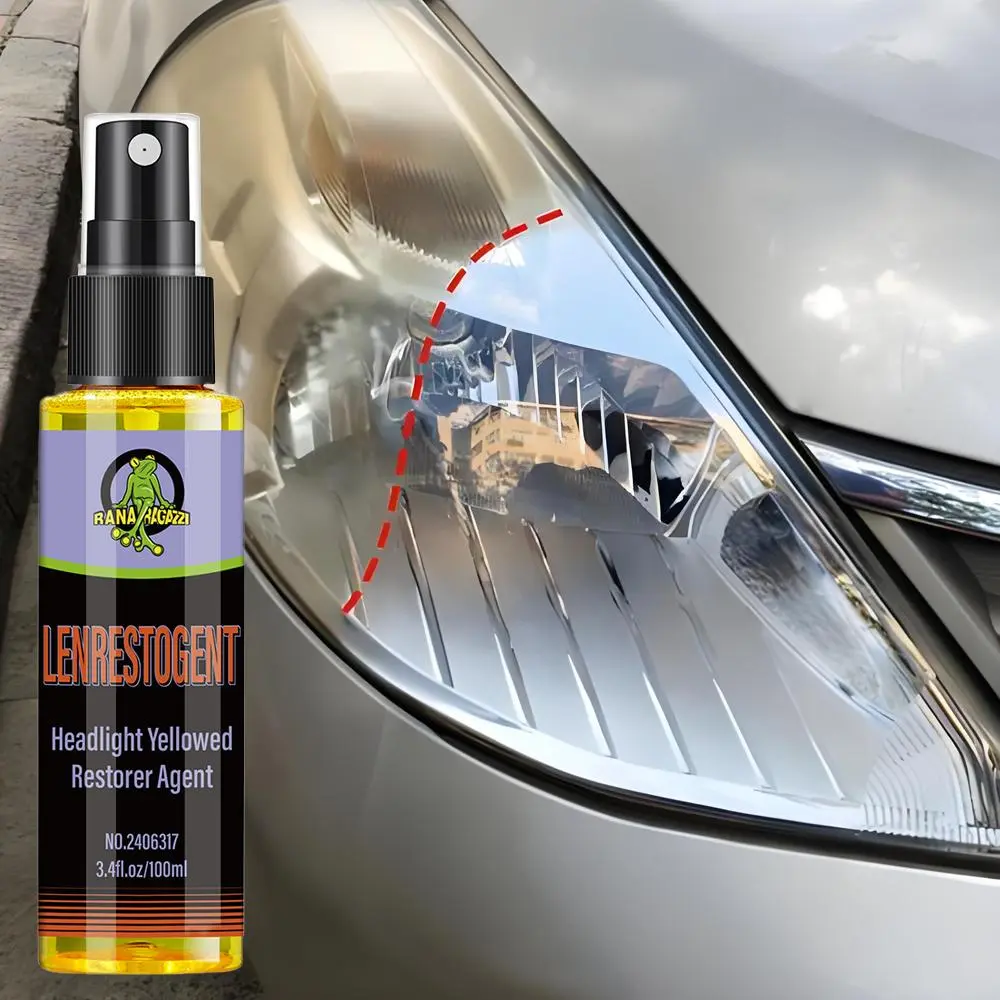 Headlight Restoration Kit, Headlight Refurbishing & Repair Solution, Easy To Use Headlight Polishing Agent, Professional Car Headlight Care Product, Scratch Repair Remover