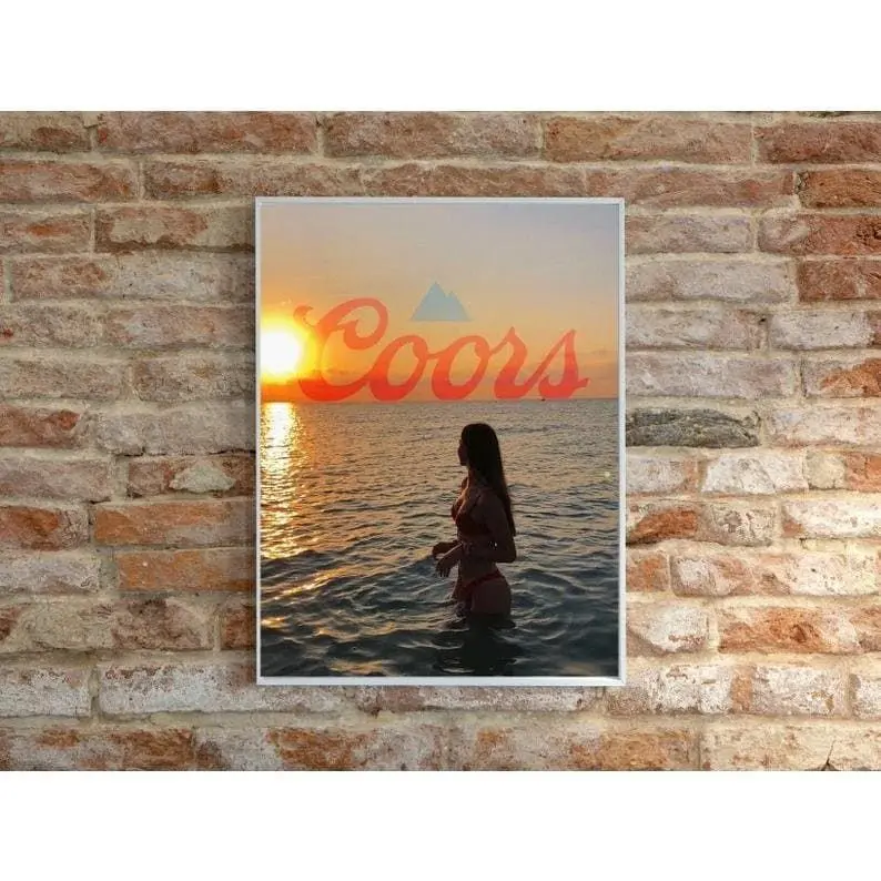 Custom Beer Poster Tiktok Trend For Boyfriend, Add A Beer