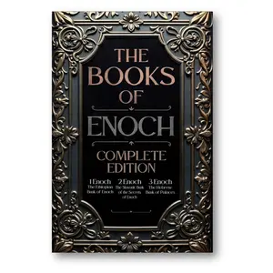 The Complete Book of Enoch: Hebrew-Ethiopic 1,2,3 Enoch Collection with Annotations, Secrets & Visual Richness (Fully Illustrated)