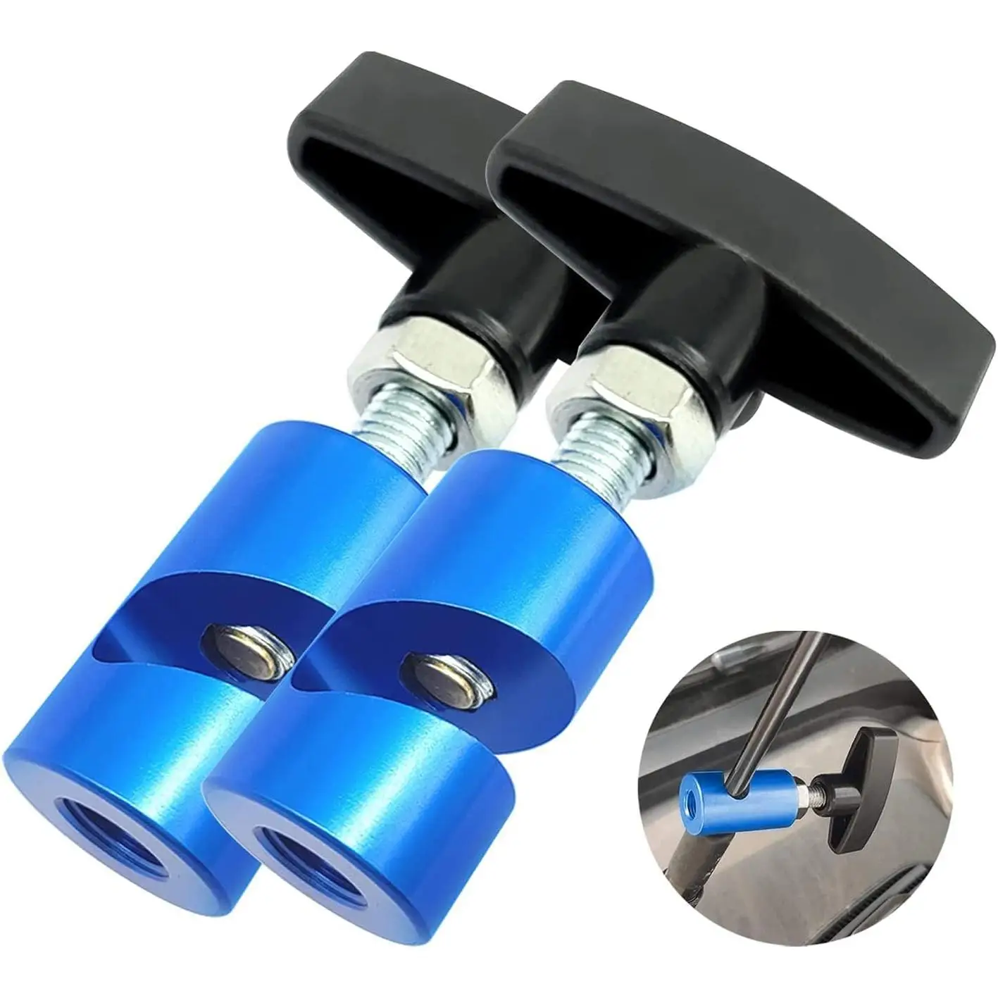 Adjustable Car Hood Lift Prop Clamp, Universal Engine Cover Support Clamp, Car Assembly & Disassembly Tools, Car Accessories, Automotive Accessories