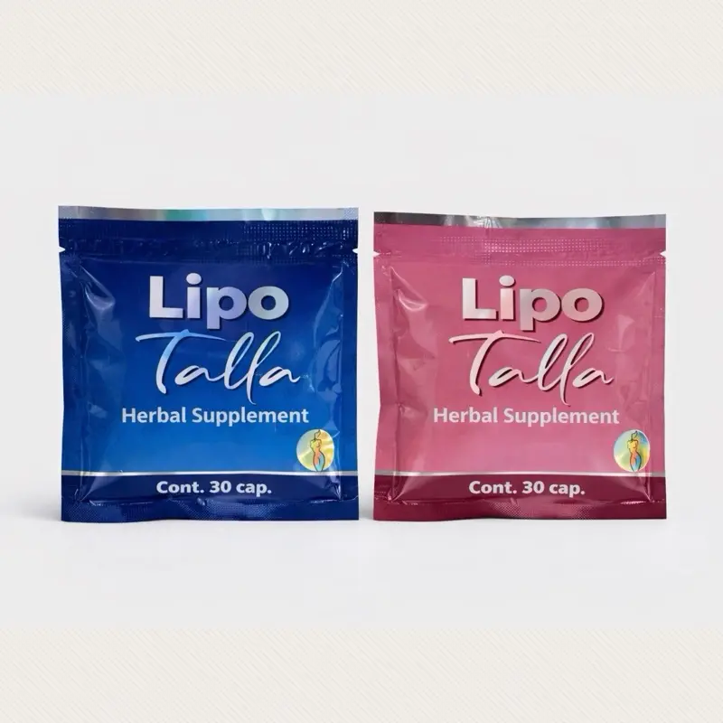 LipoTTT Herbal KIT food supplement Capsules, Natural Daily Vitamin talla