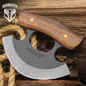 Bushmaster Wilderness Ulu Knife and Sheath