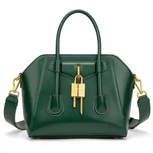 Luxe Lock Handbags, Stylish Women's Top-Handle Purses for Daily Use