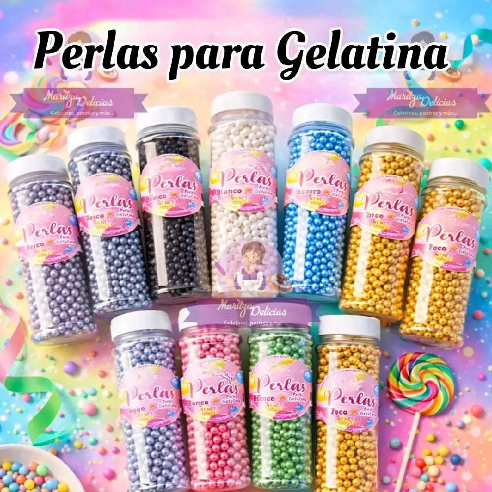 Perlas para Gelatina 100g