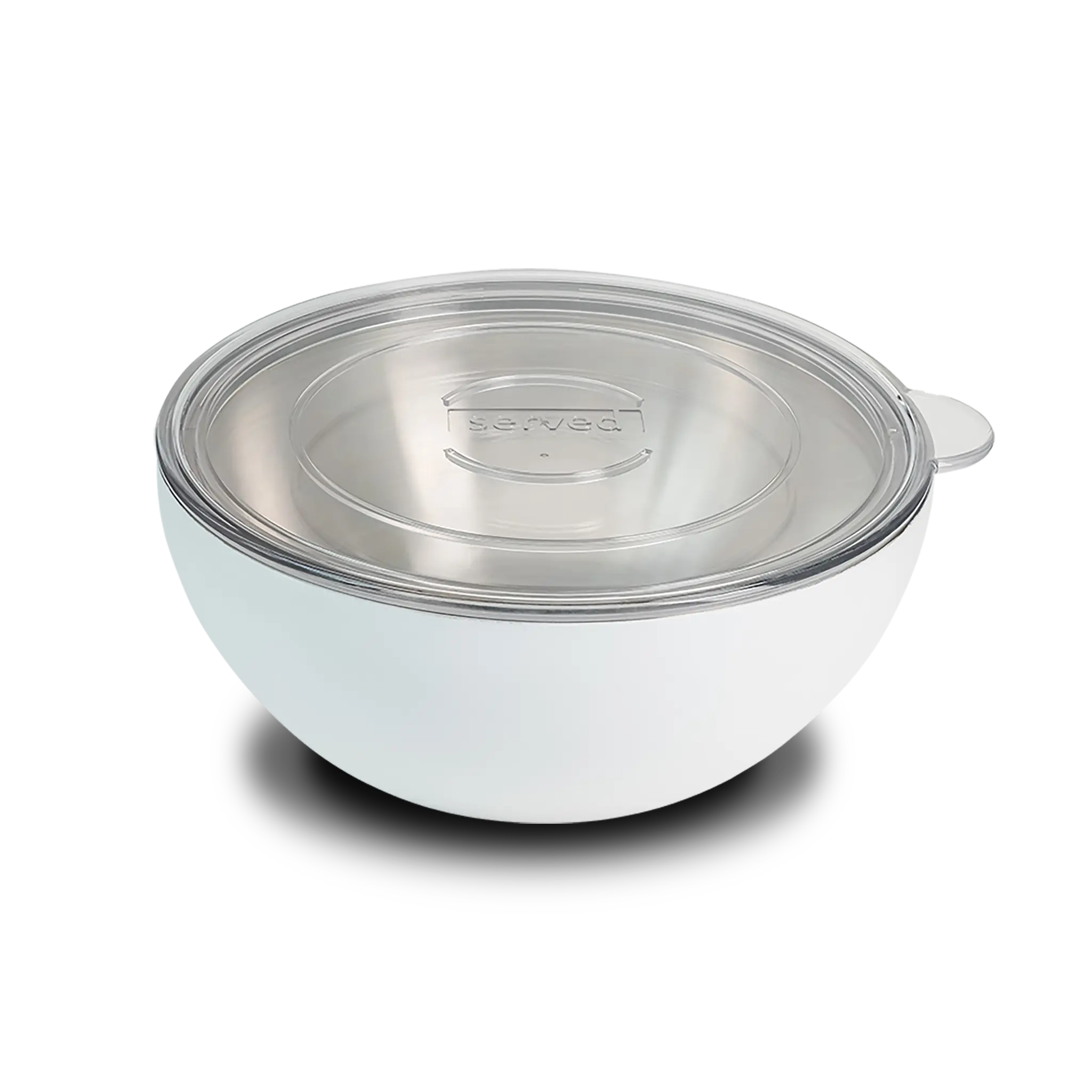served Vacuum-Insulated Large Serving Bowl (3Q) - White Icing