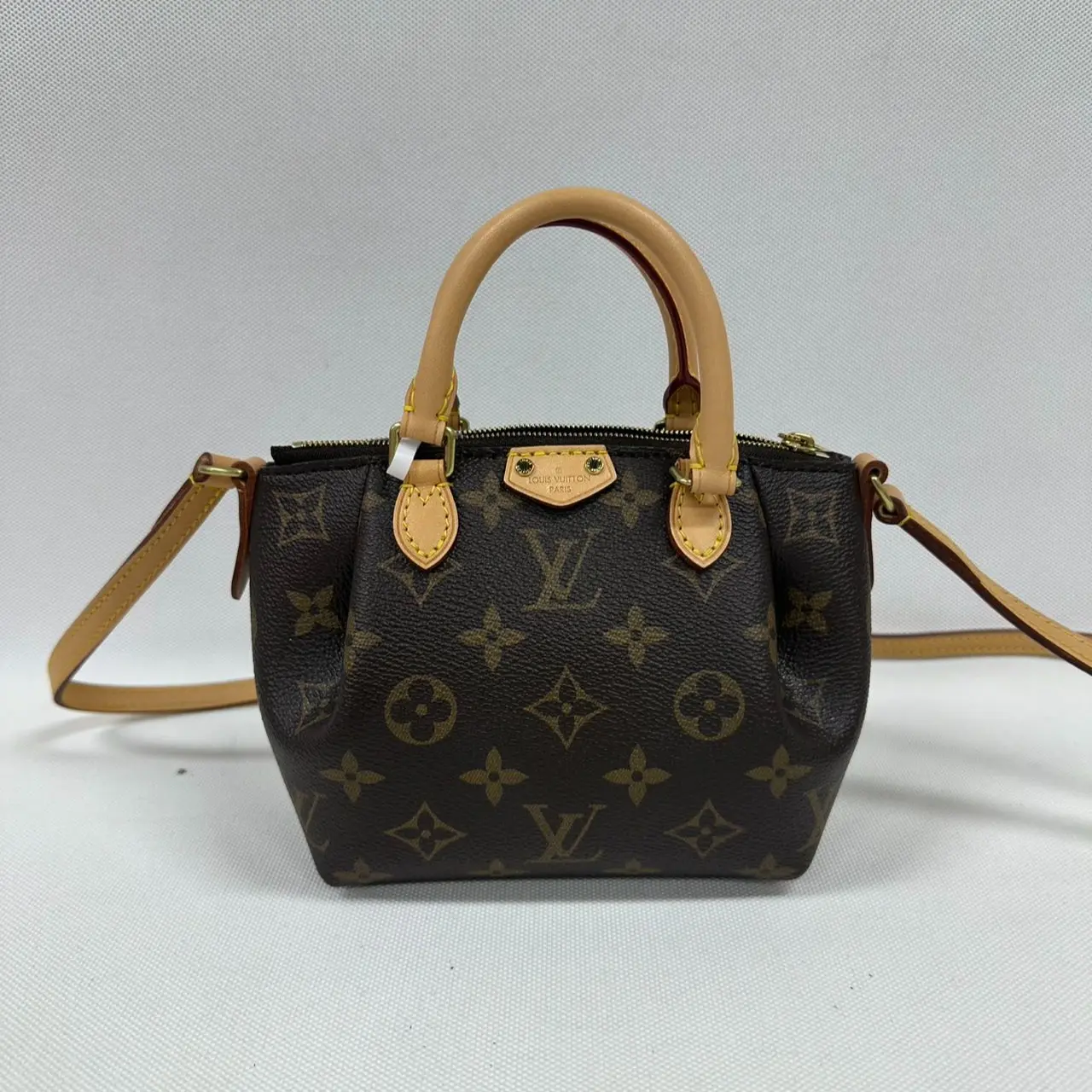 Pre-owned Louis Vuitton coated canvas Shoulder Bags LV nano turenne crossbody bag 【Senza 1】