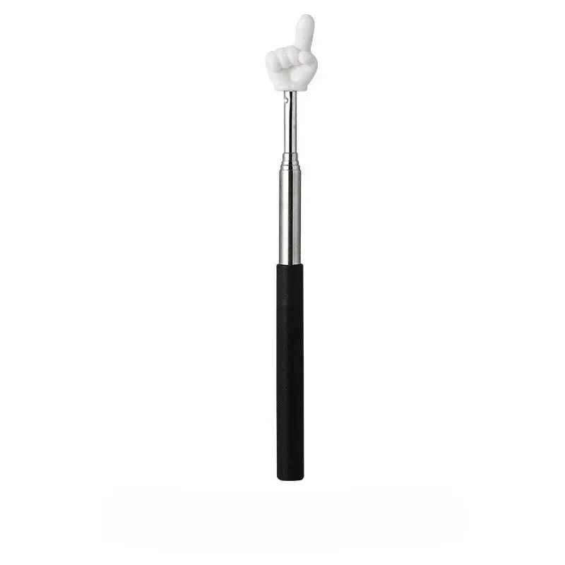 Expandable Finger Reading Pointer Stick, Teaching Tool Design, Classroom School Office Supplies, Adjustable Handheld Pointer for Education