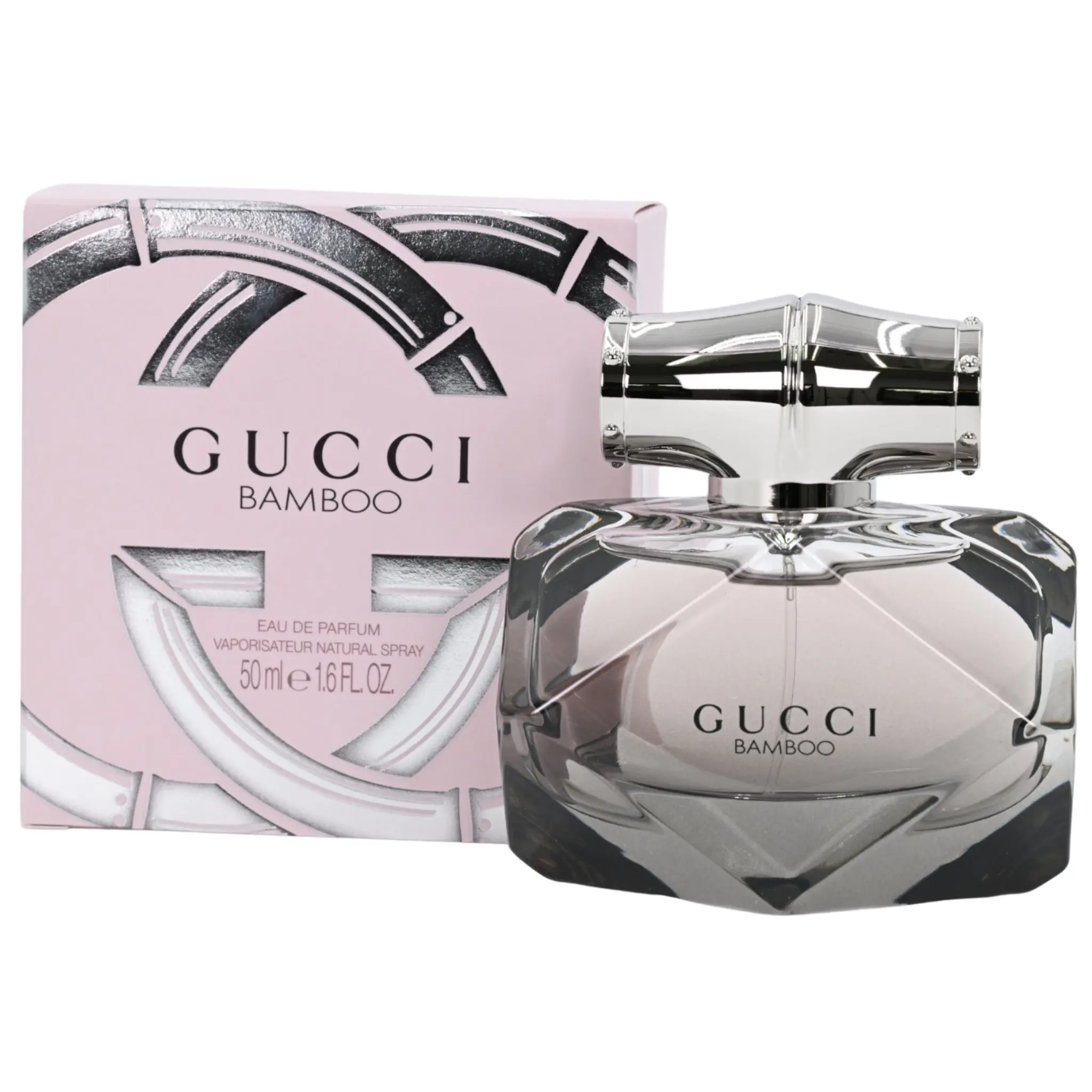 GUCCI Bamboo Women's EDP Body Perfume - 1.6 fl oz Floral Perfumes, Captivating Scent, Carefully Picked Scents, Citrus Fragrance, Floral Amber Notes, Bergamot Top Notes, Lily Blend, New in Box, Floral Blend Aroma