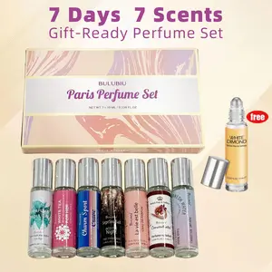 Buy one, get one free！Women’s 7-Scent Perfume Collection – Hypoallergenic Essential Oils (1-2%), Confidence & Mood Enhancing Daily Sprays, Perfect Holiday, Self-Care & Best Friend Gifts