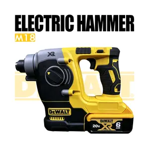 DeWalt DCH273B 20V MAX XR SDS-Plus Brushless Rotary Hammer, 2.1 J Impact Energy, 3-Mode Operation, SHOCKS Active Vibration Control, For Concrete Drilling and Light Chipping tool