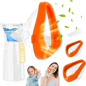 Portable Ultrasonic Air Humidifier, Usb Powered Humidifier, 1 Box USB Electric Ultrasonic Atomizer with Accessories, Portable  Multifunctional Handheld Nebulizer Machine, Face Steamer ,Personal Care Appliances for Home and Travel,Face Care Product