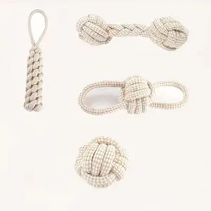 Durable Dog Chew Toys Set, Textured Surface & Strong Structure, Suitable for All Breeds & Sizes, Perfect for Interactive Play