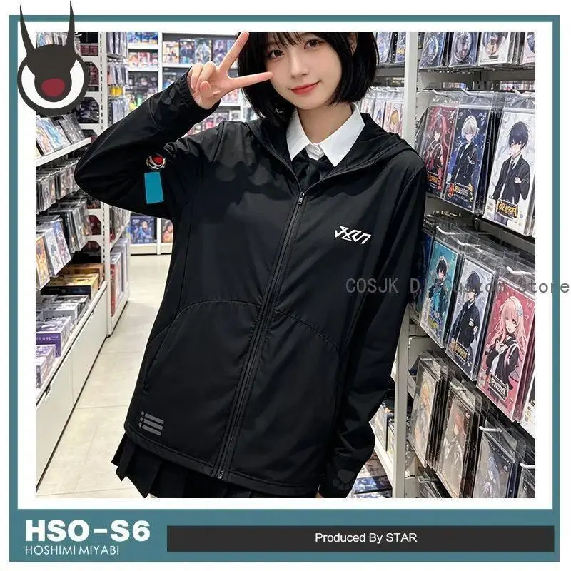 Game Zenless Zone Zero Hoshimi Miyabi Asaba Harumasa Theme Summer Coat Jacket Sun-protective Clothing Cosplay Costume