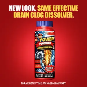 Household Drain Cleaner Powder for Sink, Shower & Tub | Home Drain Care
