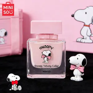 MINISO Snoopy Velvety Collar | Eau de Parfum 50ml (1.69 fl.oz.) | Strawbarry,Violet,Amber | Floral & Fruit | Made with Clean & Vegan Essentials Oils | Cruelty Free Fragrance Perfume