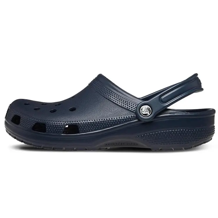Women's Crocs Classic Clog Footwear - EVA, Slip-Resistant, Durable, Unisex Shoe Slipper in Navy Blue with Verifiable Credentials & Global Authentication Support
