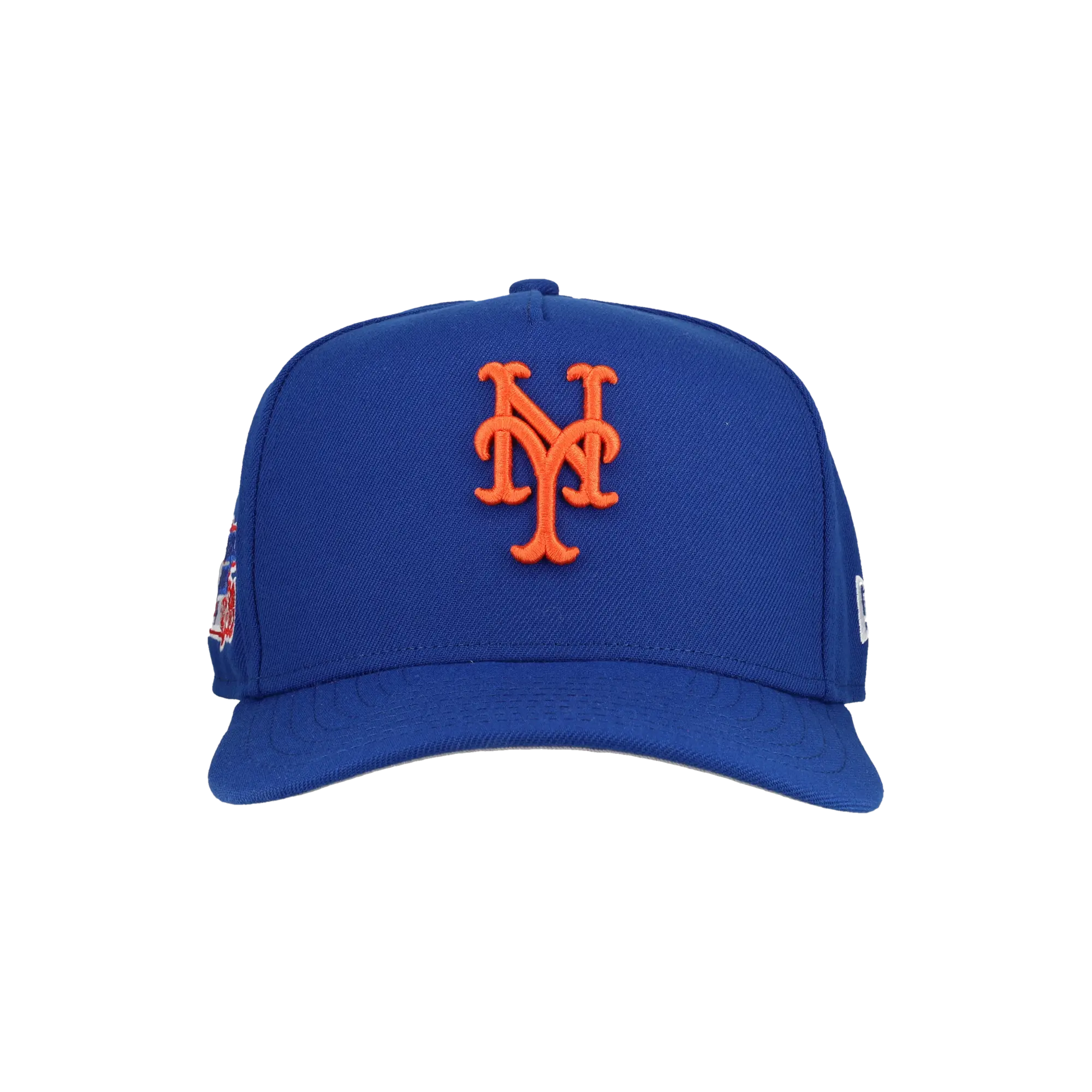 9FIFTY New York Mets 1986 World Series A Frame Snapback Hat "Royal Blue" NE180
