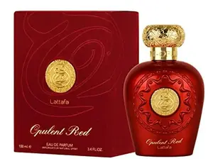 Lattafa Fragrance Luxe Red Unisex Eau de Toilette Spray, 3.4 oz