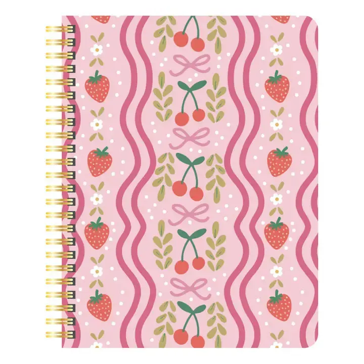 Berries & Bows Spiral Notebook