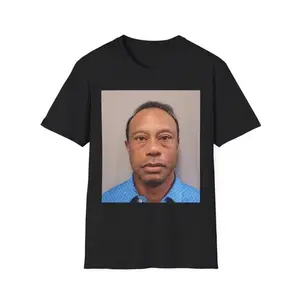 Tiger Woods Mugshot 2026 Tee Shirt DVZ