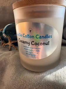 Little Cotton Candles Creamy Coconut Soy Candle