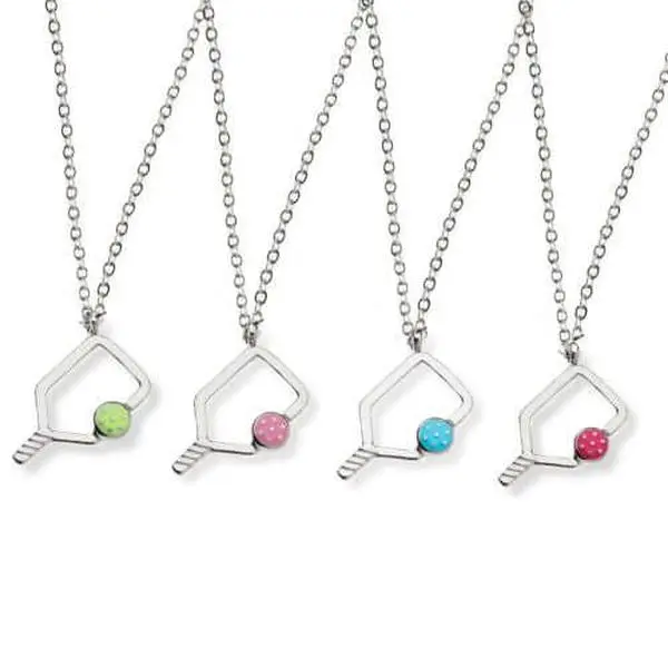 Pickleball Color Pop Necklace by Born to Rally
