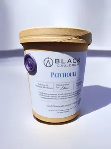 Patchouli Laundry Soap Powder 19.4oz - fully compostable packaging!!