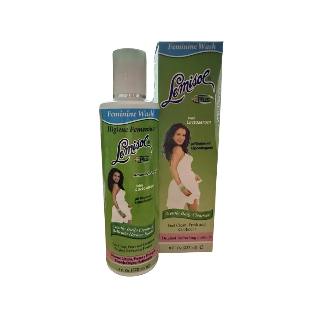 Lemisol Plus Feminine Wash Gentle Daily Cleanser 8fl oz