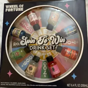 Spin to Win Drink Mixer Game – Fun Party Game with Drink Mixing Wheel