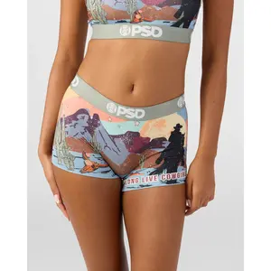 PSD Womens Desert Sunset Boy Short Underwear - Comfortable, Breathable, Ultra-light Fabric