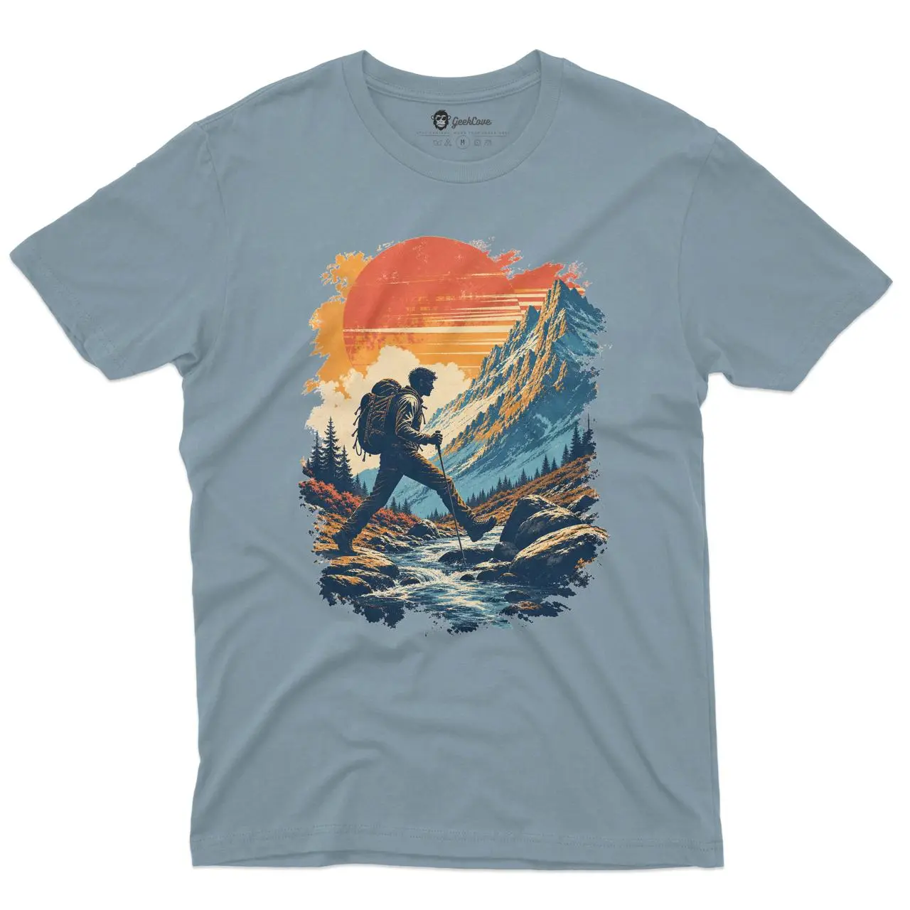 Alpine Passage Hiking Men’s Crew Neck Tee