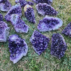 1PC AAA Amethyst Geode Specimen