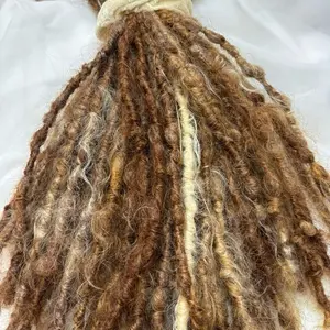 Sunshine Crotchet Loc Extensions Temporary 20 Locs Per Bundle Handmade Synthetic 20 Inch Locs For Full Head Coverage