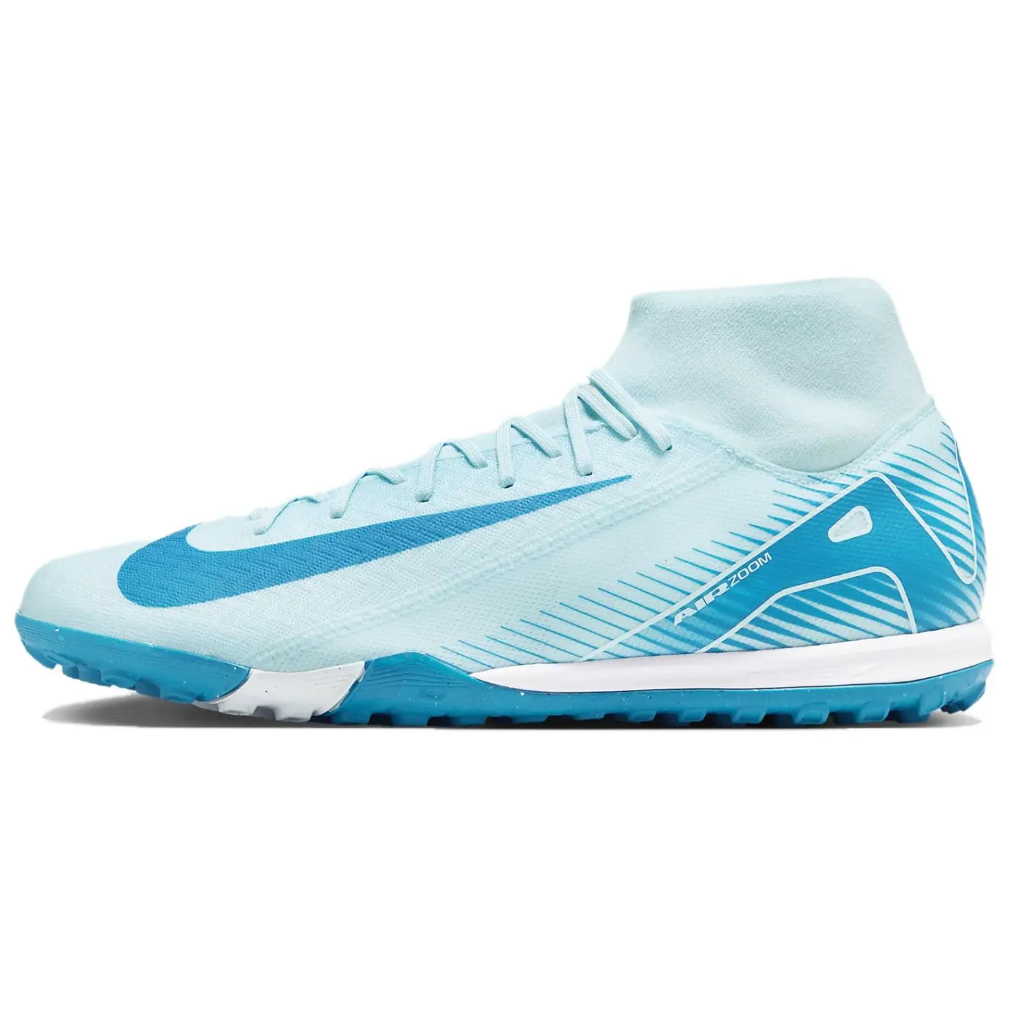 Nike Mercurial Superfly 10 Academy TF Glacier Blue Orbit Durable Soccer Cleats Men's FQ8331-400