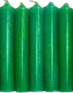 Green Spell Candles (and ceramic holder!) for Manifesting Abundance