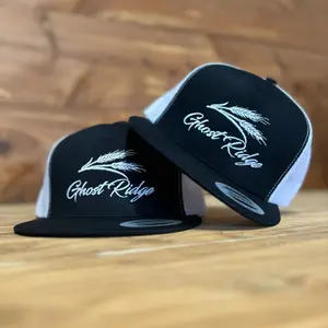 Black/White Yupoong Classic GR Wheat Hat