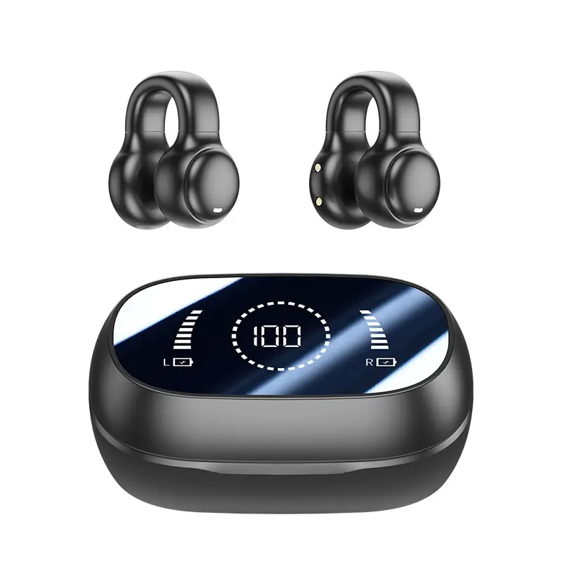 Wireless Bluetooth-compatible Earphones for Android Samsung Phones, Open-Style Bluetooth-compatible 5.4 Headphones, Ipx7 Waterproof, Ideal for Running, Cycling, Sports, Fitness Earbuds