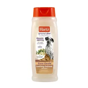 Hartz Groomer's Best Extra Gentle Soothing Oatmeal Shampoo for Dogs with Chamomi